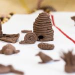 Clay sculptures